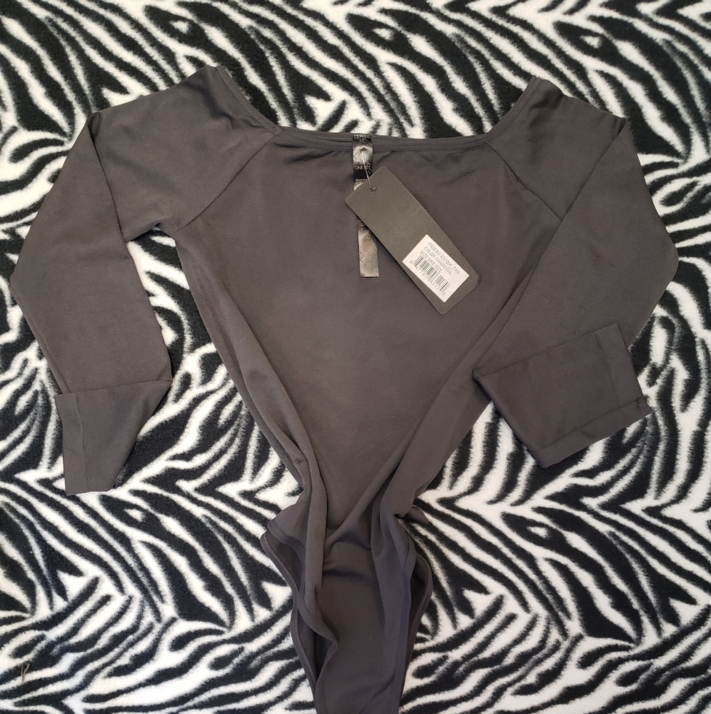 YELETE |BODYSUIT OFF SHOULDER OSFM